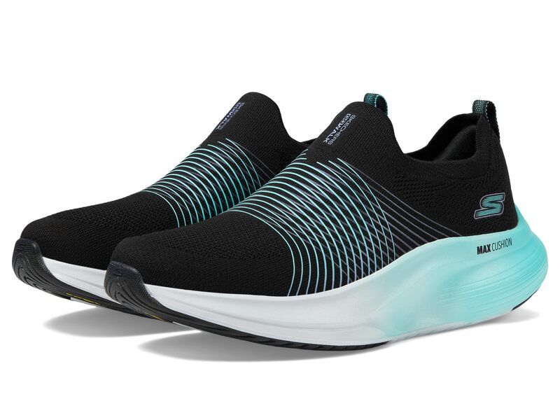 スケッチャーズ レディース シューズ スニーカー SKECHERS Performance Go Walk Max Walker Sally BlackAqua ブラック
