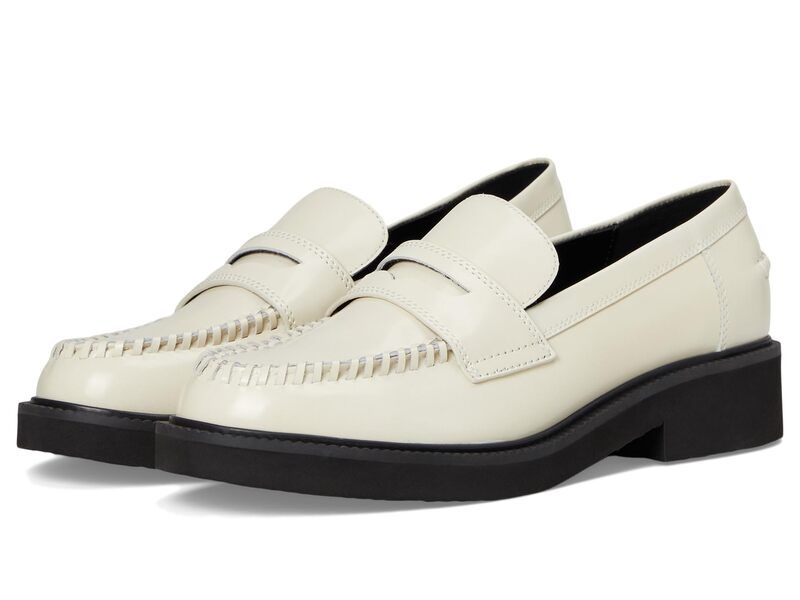 マーク・フィッシャー レディース シューズ スリッポン・ローファー Marc Fisher LTDagman Cream Leather クリーム