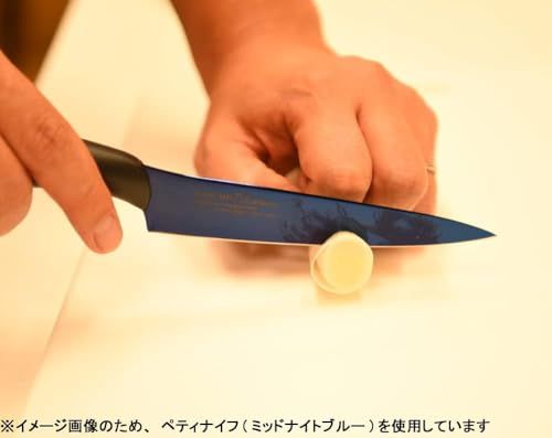 スミカマ 霞 KASUMI 包丁 チタンコーティング ペティナイフ 12cm ブルー 錆びにくい 日本製 岐阜県関市 22012/Bso