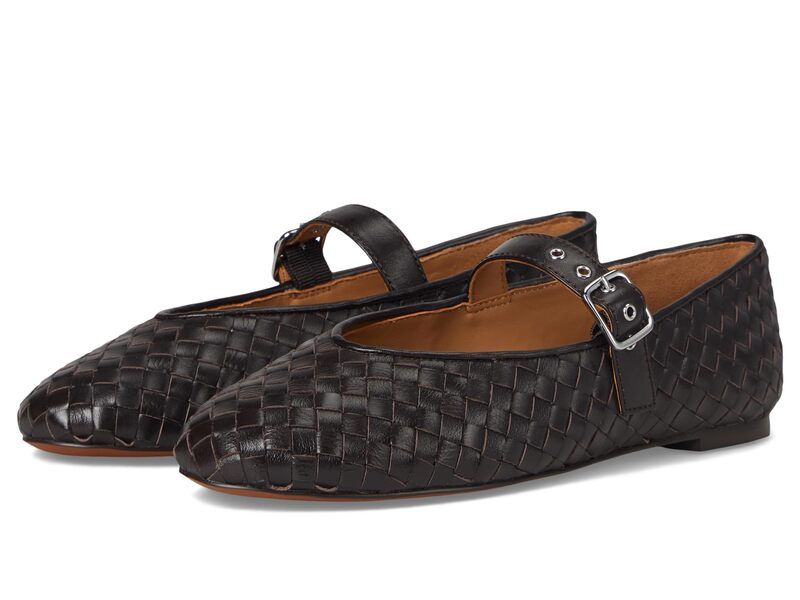 メイドウェル レディース シューズ サンダル Madewell Hera Grommet Mary Jane Flat Dark Carob