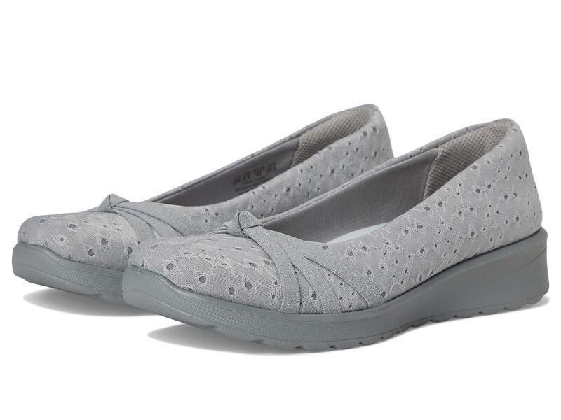 ライフストライド レディース シューズ サンダル LifeStride Gem 2 Skimmers Grey Floral Dot グレー