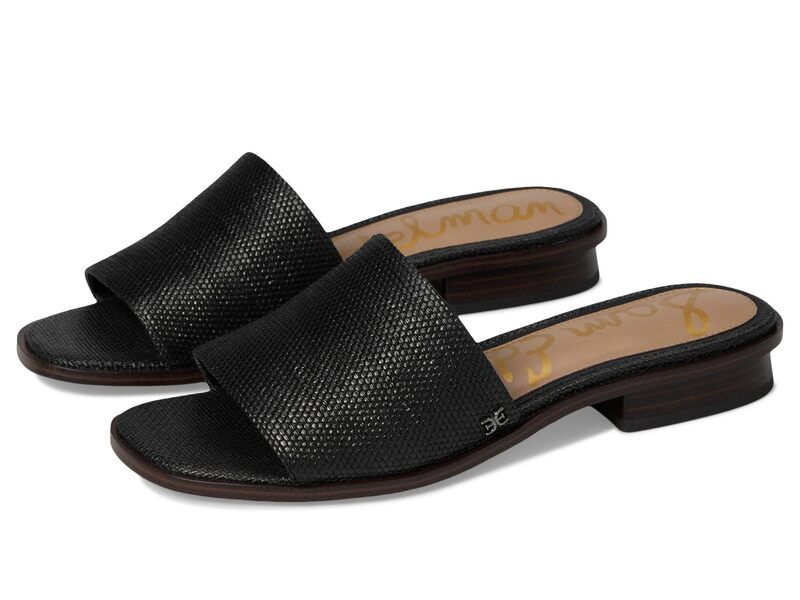 サムエデルマン レディース シューズ サンダル Sam Edelman Sabrina Black Raffia ブラック