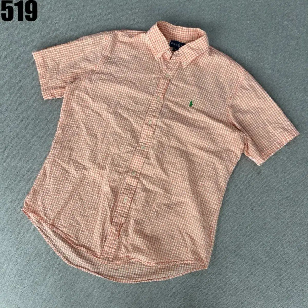 POLO RALPH LAUREN ポロラルフローレン ギンガム CHECK 半袖 シャツ L