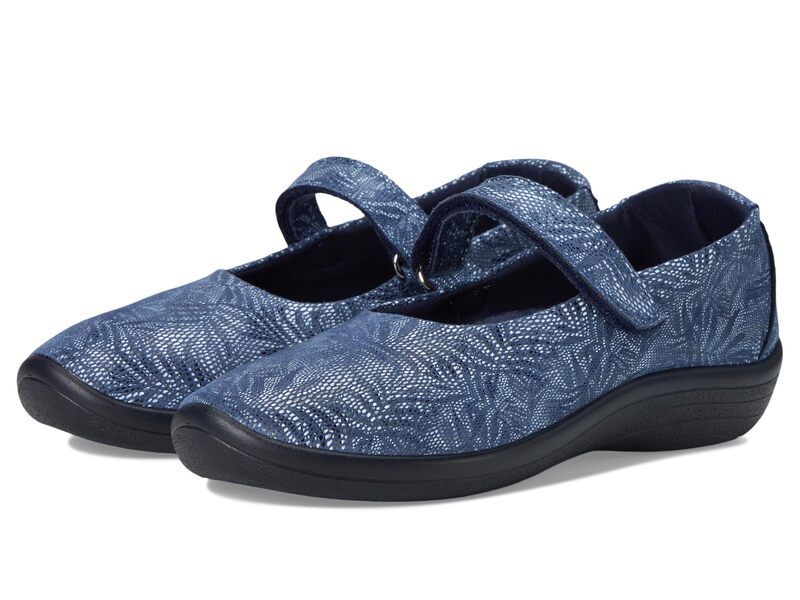 アルコペディコ レディース シューズ サンダル Arcopedico Estrela Navy Palm ネイビー