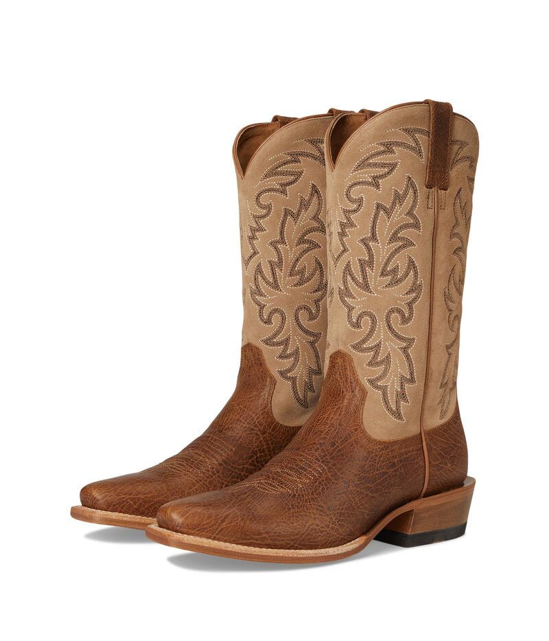 アリアト メンズ シューズ ブーツ・レインブーツ Ariat Futurity Champ Cowboy Boots Tan Tone タン