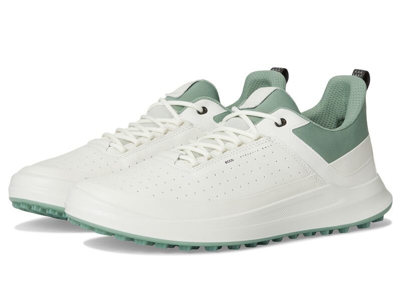 エコー メンズ シューズ スニーカー レース ECCO Golf Core Lace Waterproof Golf Shoe WhiteSedum Gre ホワイト