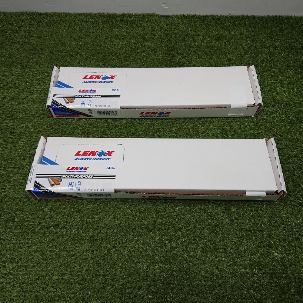 【未使用品】LENOX 22758OSB110RJ セーバーソー替刃 50本入×2箱セット [6344]