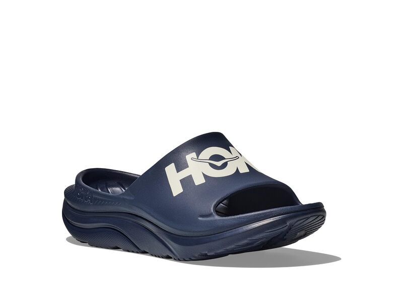 ホカオネオネ メンズ シューズ サンダル Hoka Ora Athletic Slide Varsity NavyWh ネイビー