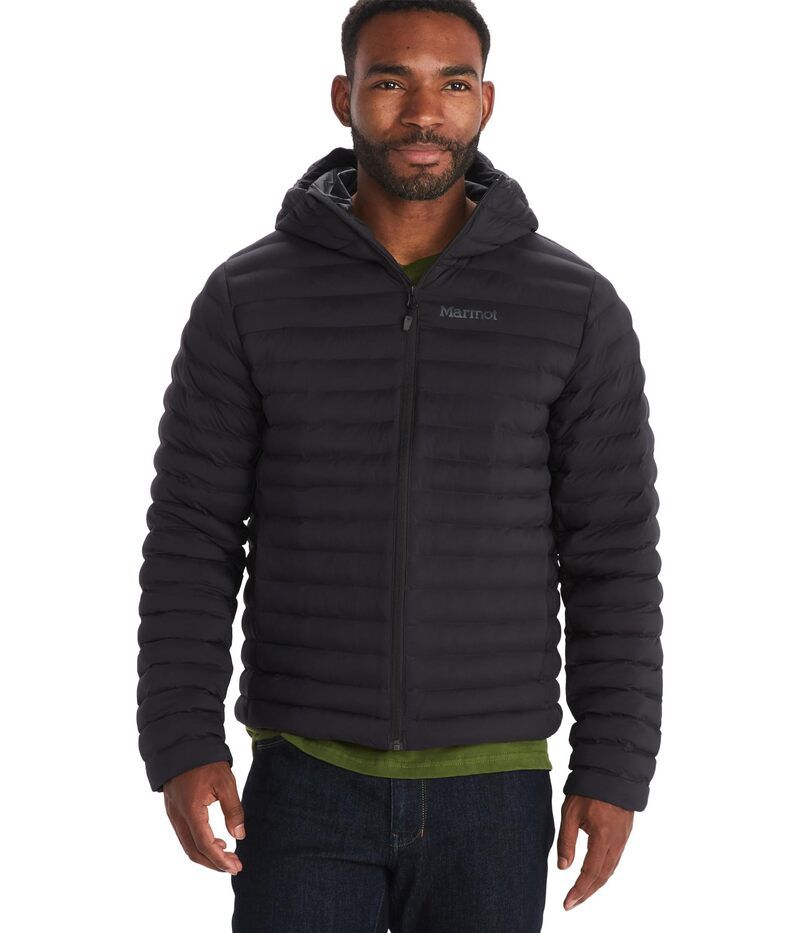 マーモット メンズ アウター コート Marmot Echo Featherless Hoody Black ブラック