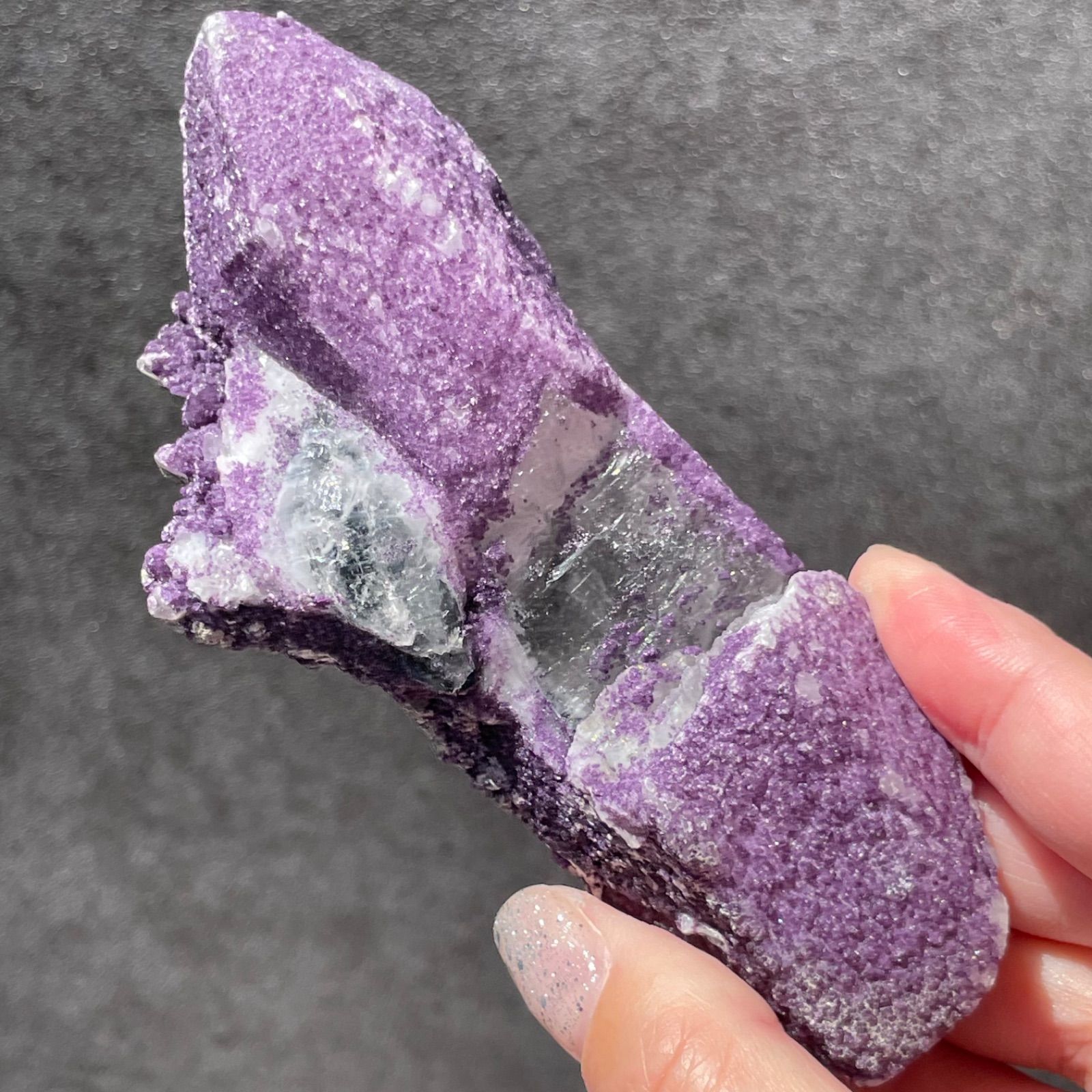 内モンゴル産♦︎パープルフローライト|天然石　パワーストーン　鉱物　gem stone