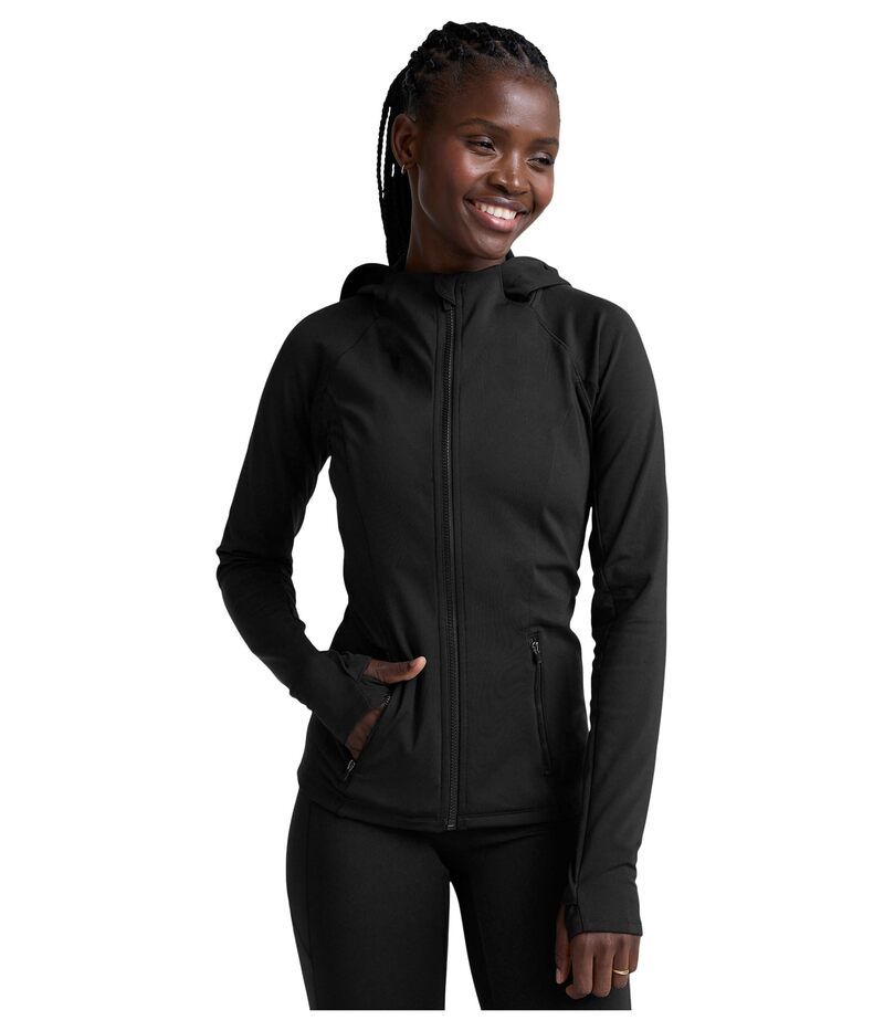 ビヨンドヨガ レディース アウター コート Beyond Yogallure Full Zip Black ブラック