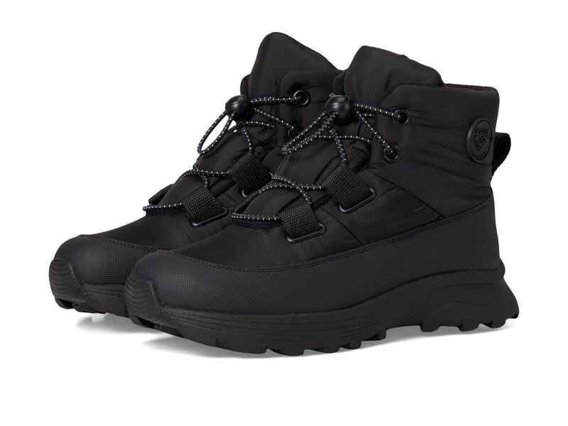 ロキシー レディース シューズ ヒール Roxy Everest Mix Mat Black ブラック