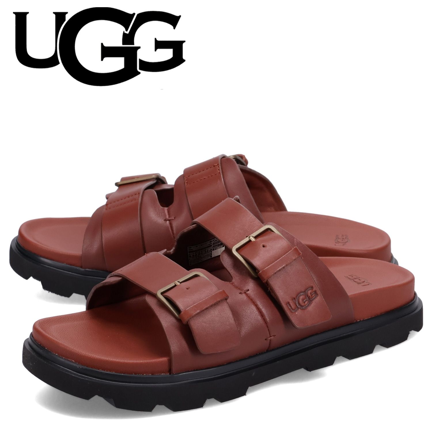 UGG アグ サンダル スライドサンダル メンズ CAPITOLA BUCKLE SLIDE 1153102