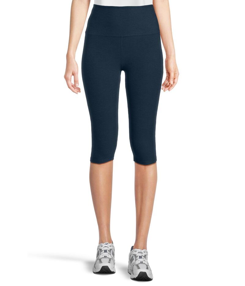 ビヨンドヨガ レディース ボトムス カジュアルパンツ レギンス Beyond Yoga Spacedye High Waisted Pedal Pusher Leggings Nocturnal Navy ネイビー