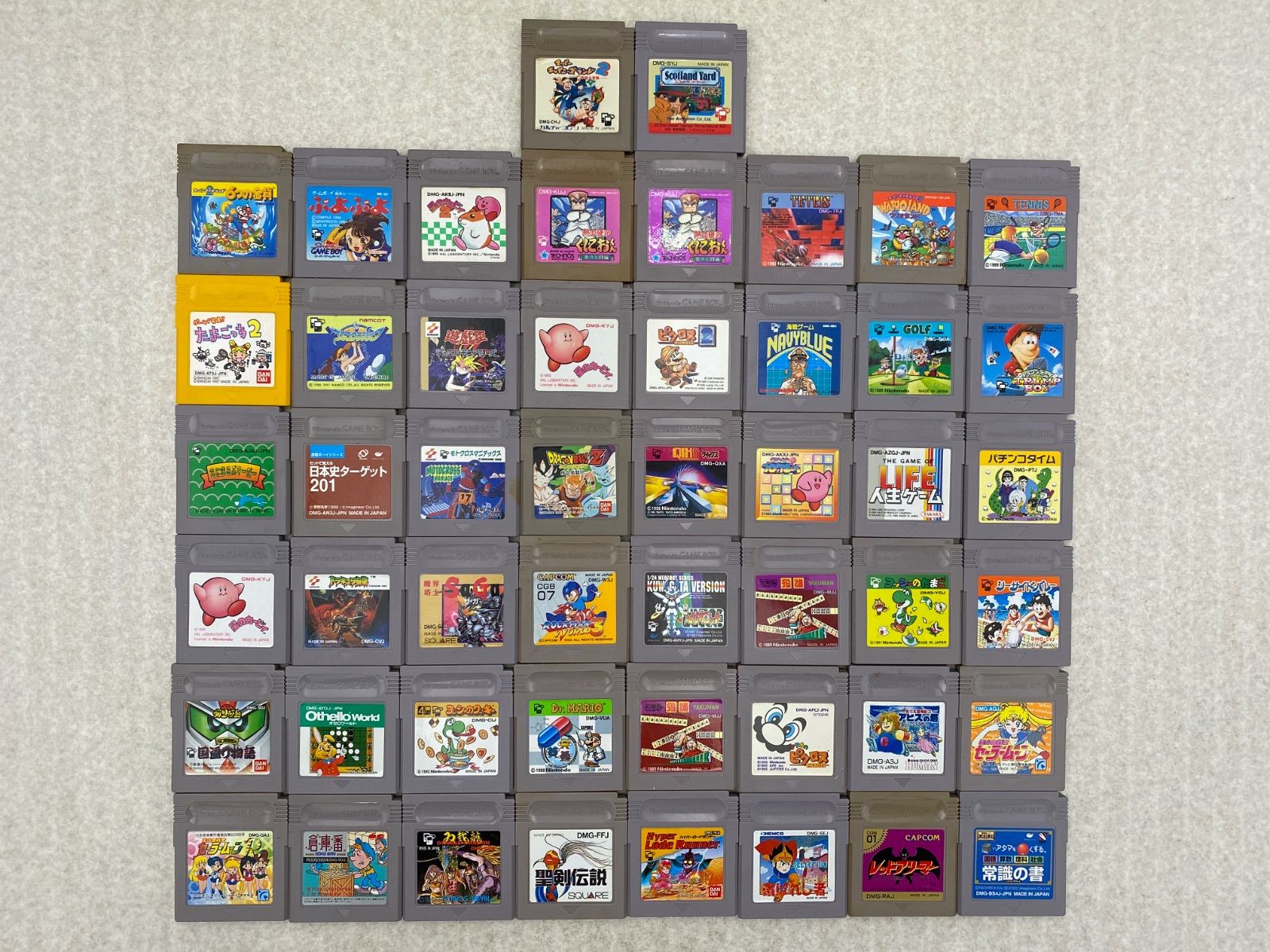 ゲームボーイソフト50点　まとめ売り