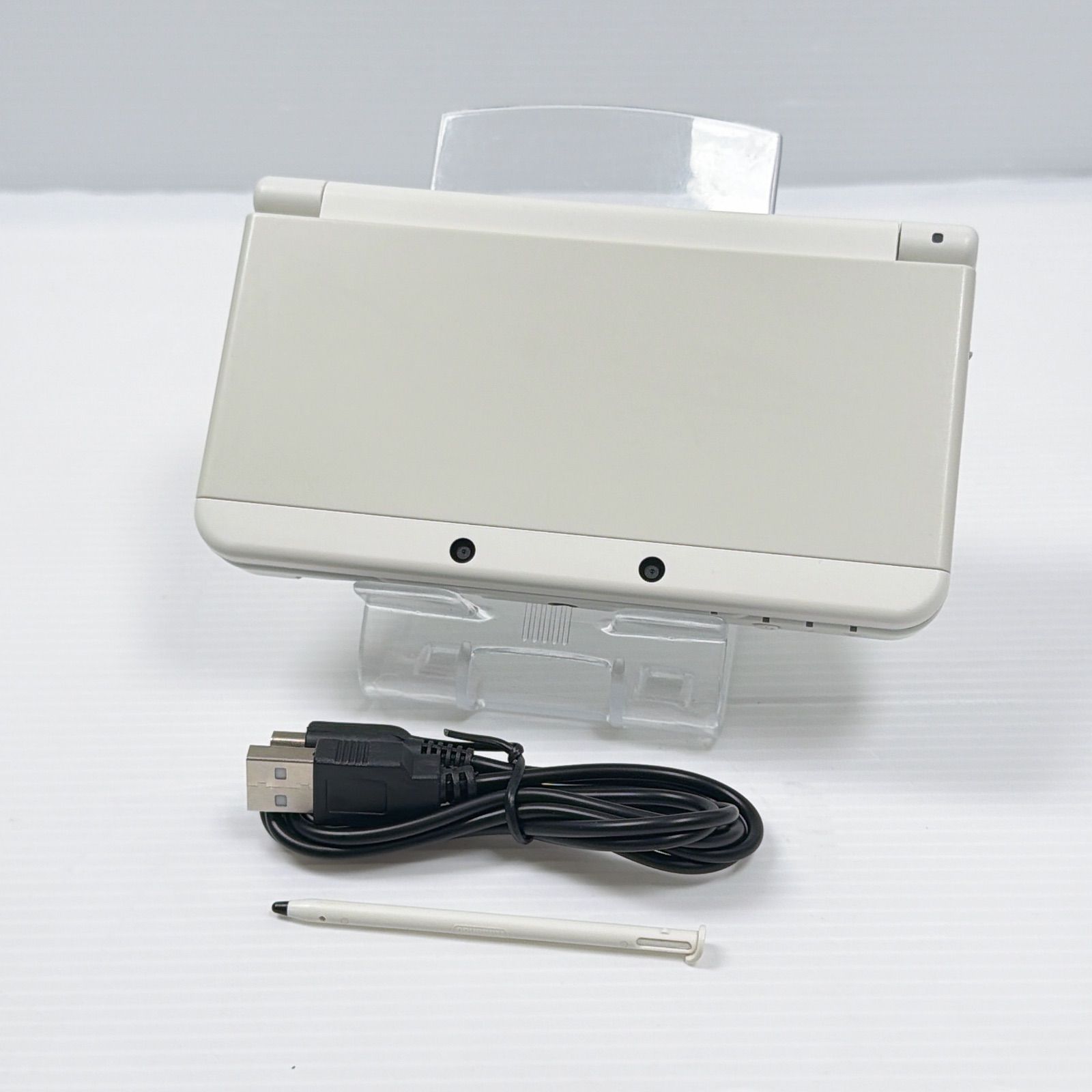 new ニンテンドー 3DS ホワイト 外装綺麗 遊べるセット 動作確認済み 