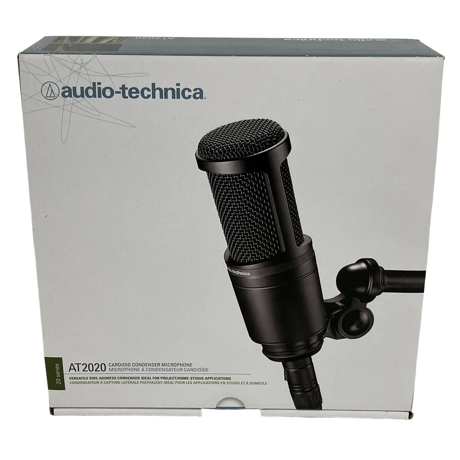 audio-technica AT2020 コンデンサーマイク 中古 良好 Y11254765