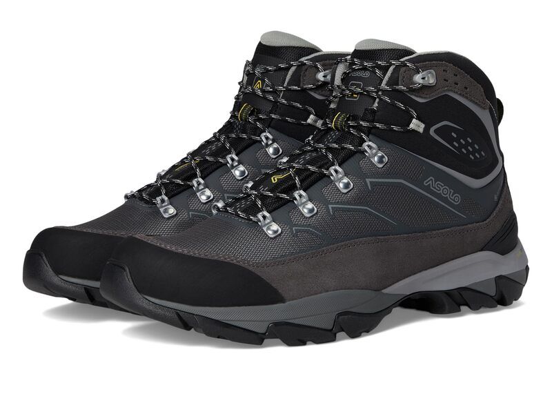アゾロ メンズ シューズ ブーツ・レインブーツ Asolo Acadia Mid GTX GraphiteBlack ブラック