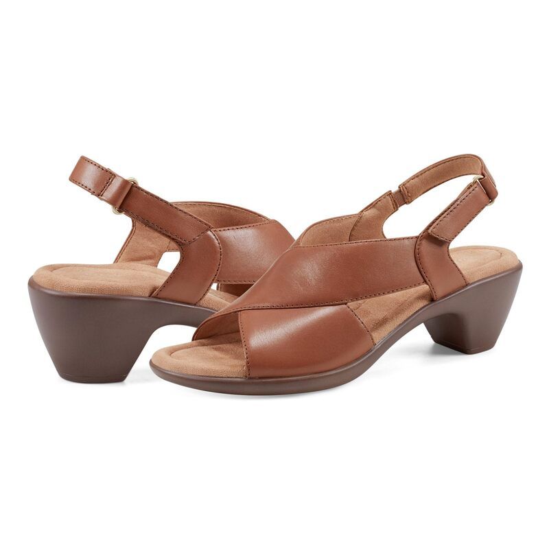 イージースピリット レディース シューズ ヒール Easy Spirit Chantal Medium Brown Le ブラウン