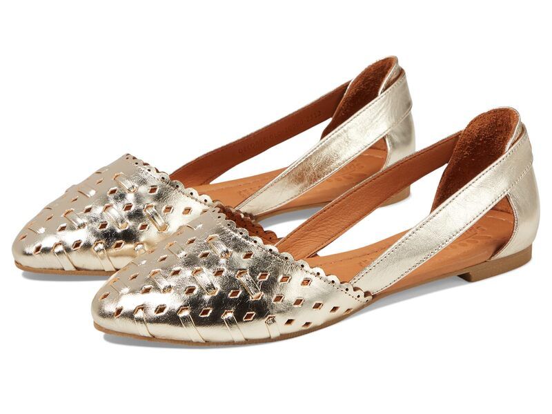 スプリングステップ レディース シューズ サンダル Spring Step Delorse Gold ゴールド