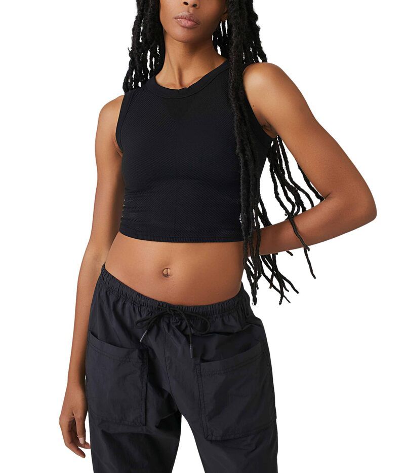 フリーピープル レディース トップス シャツ FP Movement Free Throw Muscle Tank Black ブラック