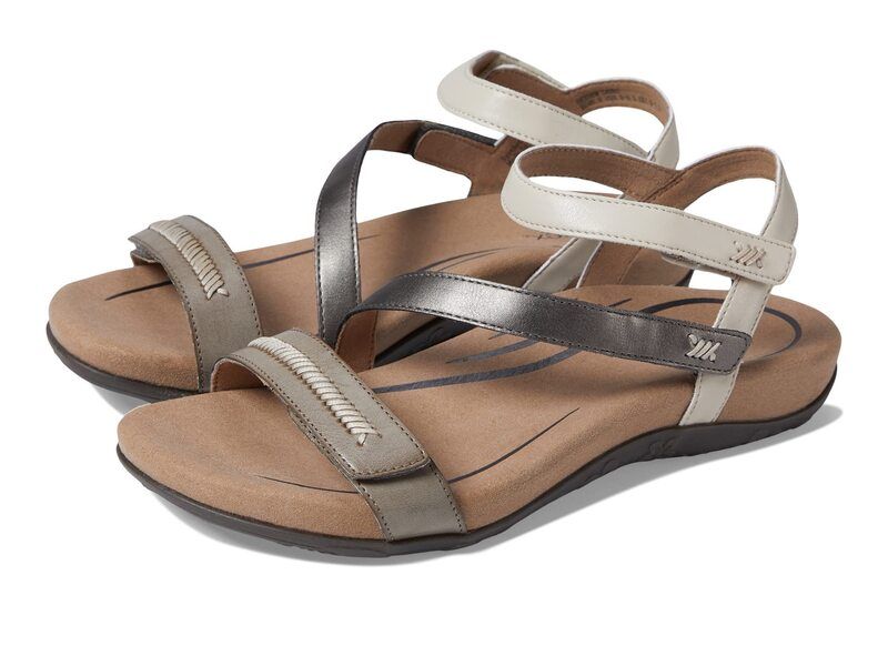 エイトレックス レディース シューズ サンダル Aetrex Gabby Stone Multi ストーン