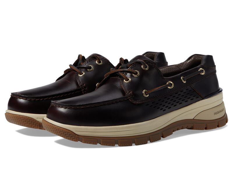 スペリー メンズ シューズ デッキシューズ プラスサイズ Sperry Gold Billfish Plushwave Amaretto ゴールド