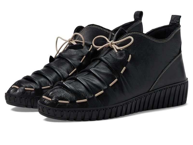 スプリングステップ レディース シューズ スリッポン・ローファー Spring Step Nespea Black ブラック
