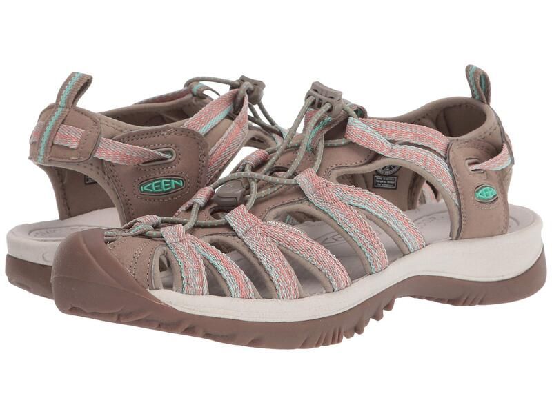 キーン レディース シューズ サンダル KEEN Whisper TaupeCoral コーラル