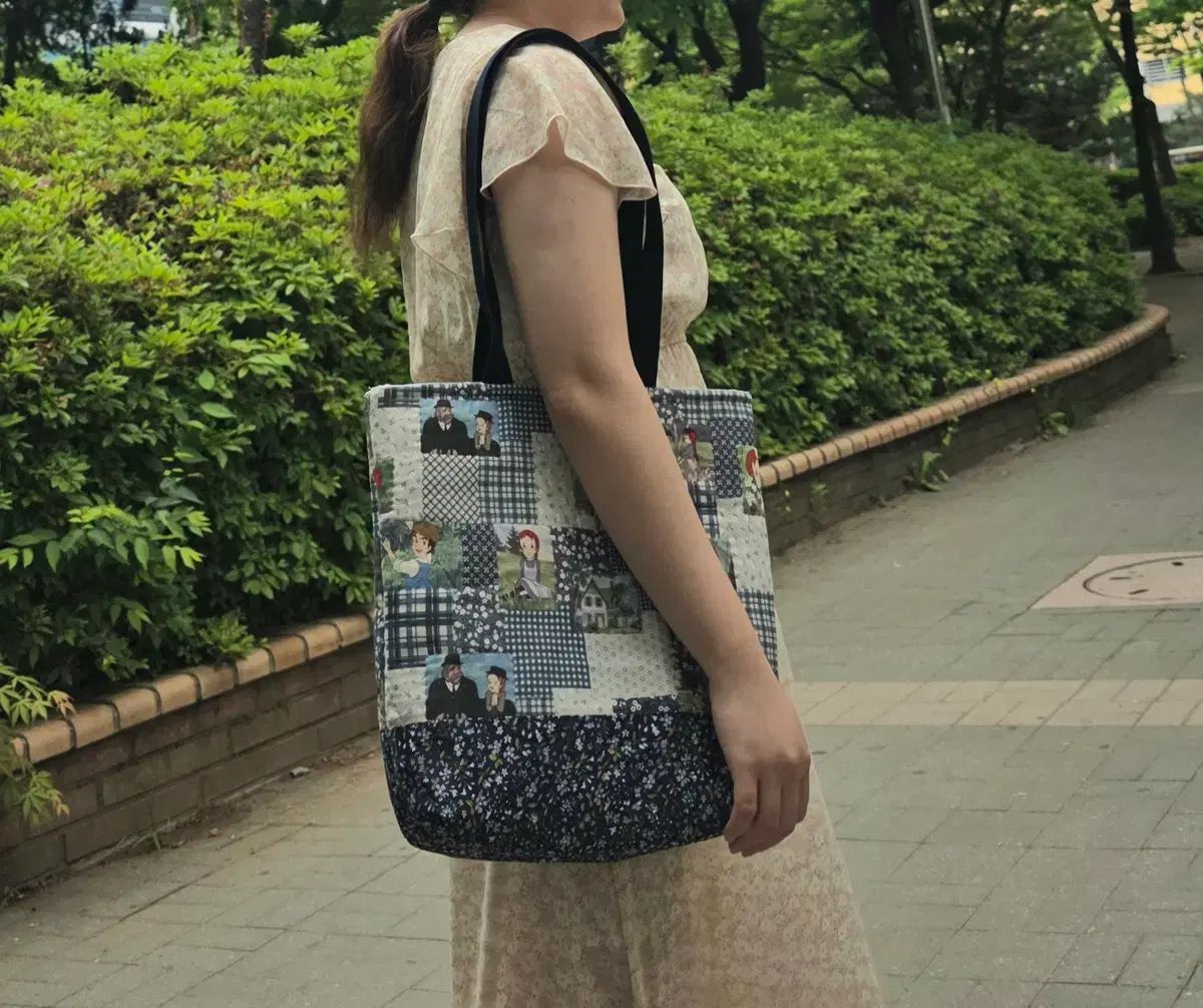 レッドヘア毛糸 キルティングバッグ ショルダーバッグ