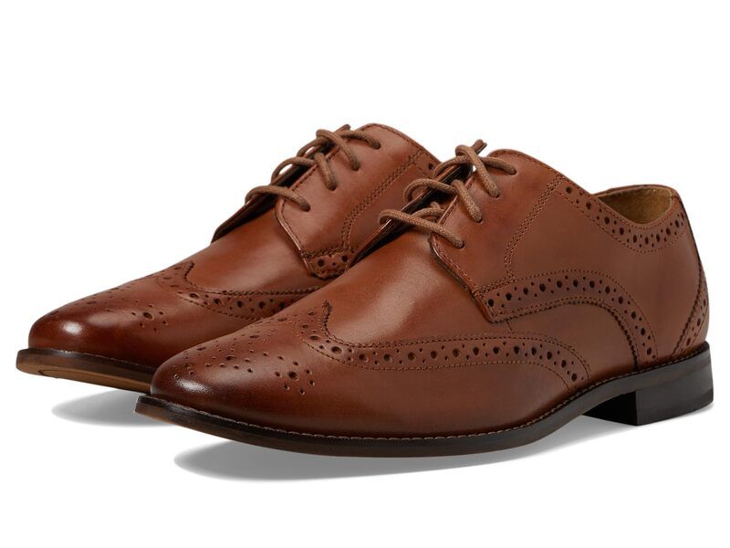 フローシャイム メンズ シューズ オックスフォード ウィングチップ Florsheimontinaro Wingtip Oxford Saddle Tan Smoo タン