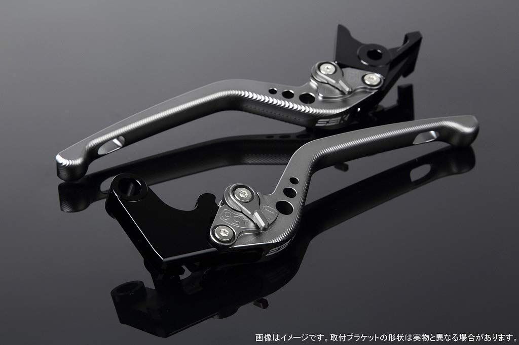 新品 SSK スピードラ アジャストレバーセット 3Dロング レバー本体カラー:マットチタン アジャスターカラー:マットチタン HONDA ADV150 KF38