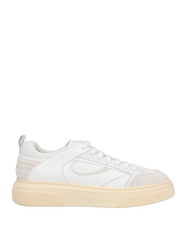 フェラガモ メンズ シューズ スニーカー FERRAGAMO スニーカー White ホワイト