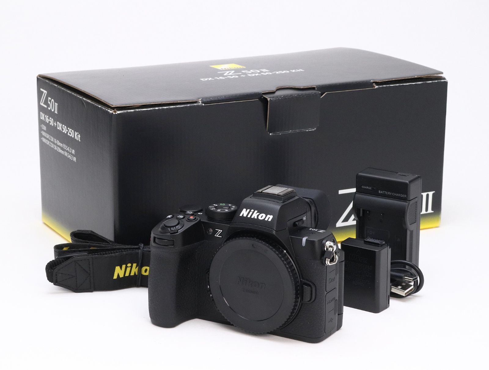 AB+ (良品) Nikon ニコン ボディ Z50 II ボディ シャッター数 445枚 初期不良返品対応 55-34