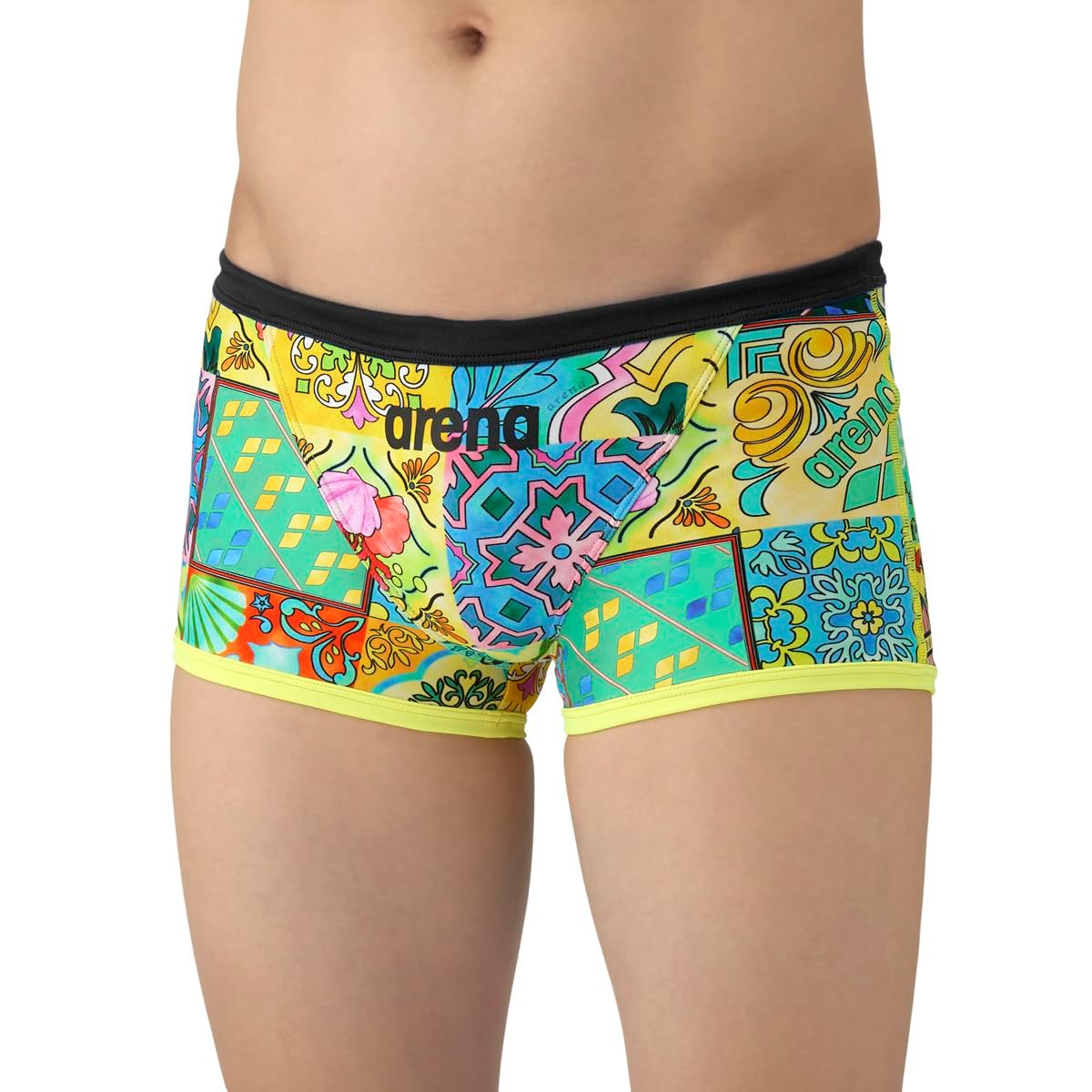 新品 arena(アリーナ) 競泳水着 トレーニング用 メンズ 【TOUGHSUIT】 Lサイズ 水泳 スイミング 練習用 トレーニング向け ショートレッグタイプ AS5FWM21M 7,618円
