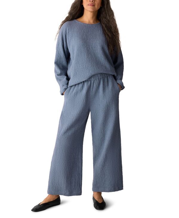 エイリーンフィッシャー レディース ボトムス カジュアルパンツ プラスサイズ アンクル Eileen Fisher Womens PullOn Ankle Pants Regular Plusize Haze
