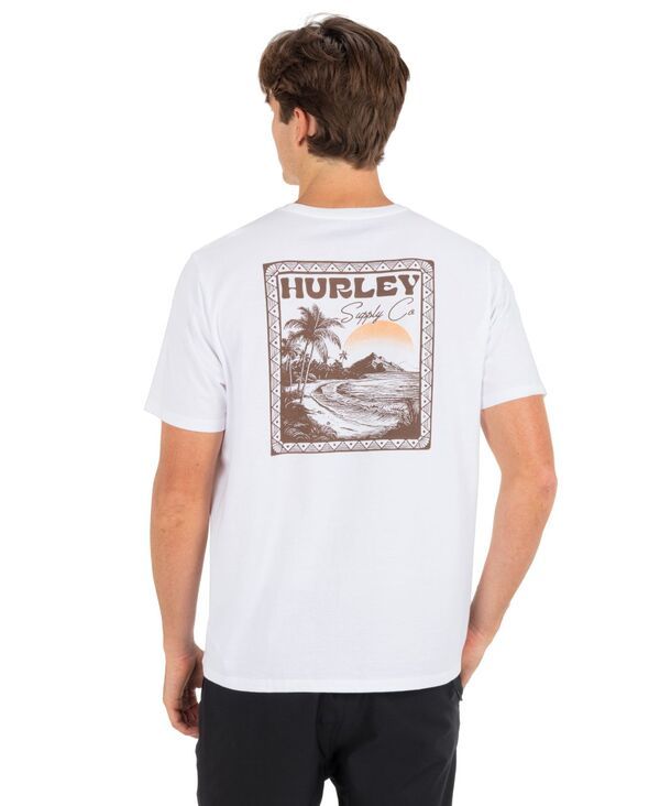 ハーレー メンズ トップス Tシャツ 半袖 キャップ ケープ Hurley Mens Island Escape ShortSleeve TShirt White ホワイト 8,125円