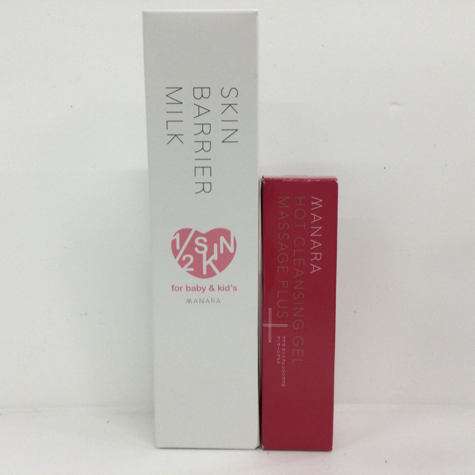 H1908 maNara マナラ スキンバリアミルク 100ml・ホットクレンジング 