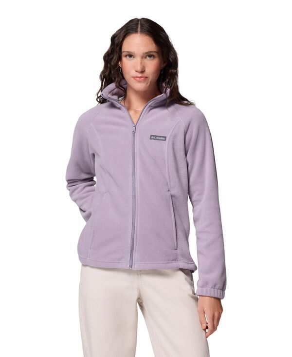コロンビア レディース アウター ジャケット・ブルゾン フリース Columbia Womens Benton Springs Fleece Jacket Shale Purple パープル