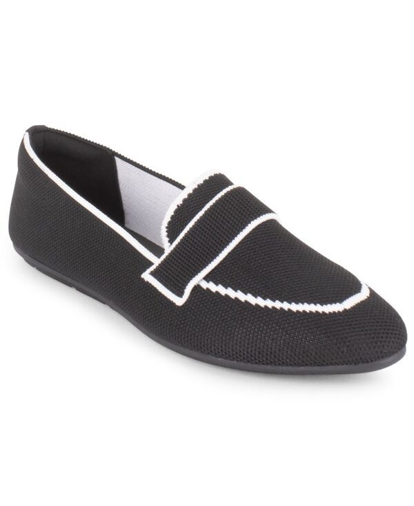 タハリ レディース シューズ スリッポン・ローファー Tahari Womenstockholm SlipOn Loafers BlackIvory アイボリー