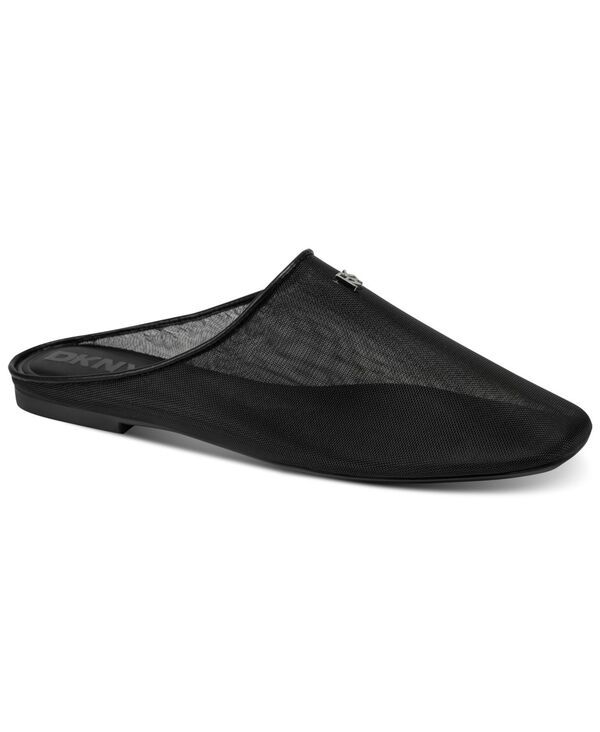 ダナ キャラン ニューヨーク レディース シューズ スリッポン・ローファー DKNY Womens Delmar SlipOn Mule Flats Black ブラック