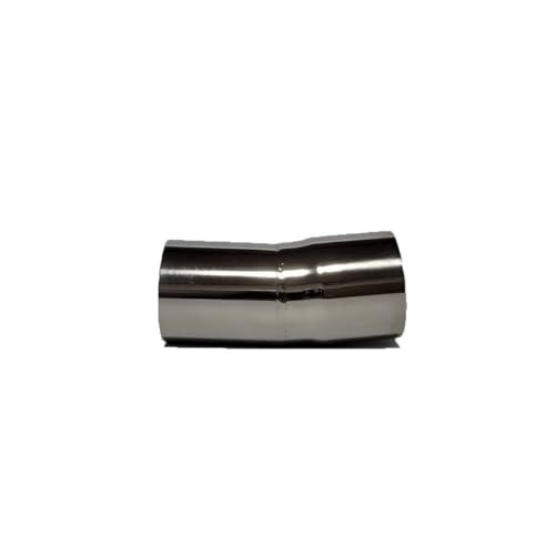 ノーブランド品 角度付き ステンレス延長パイプ 60.5mmφ (15度) 1本kk 206be1d8