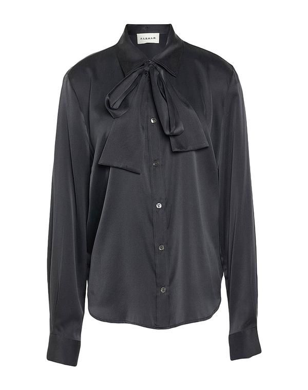 パロッシュ レディース トップス シャツ PAROSH 無地シャツ＆ブラウス Charcoal チャコール