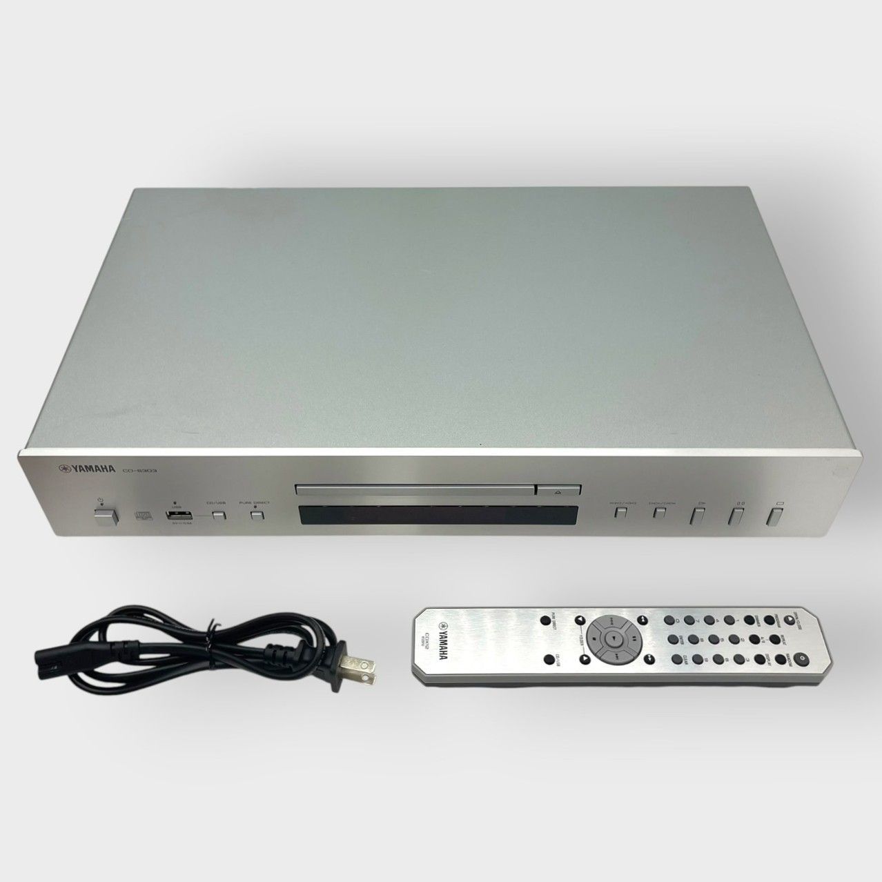 YAMAHA CDプレーヤー エントリーモデル シルバー CD-S303-S