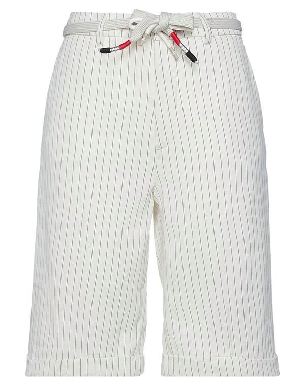 メイソンズ レディース ボトムス ショートパンツバミューダ MASONS ショートパンツ＆バミューダパンツ Ivory アイボリー