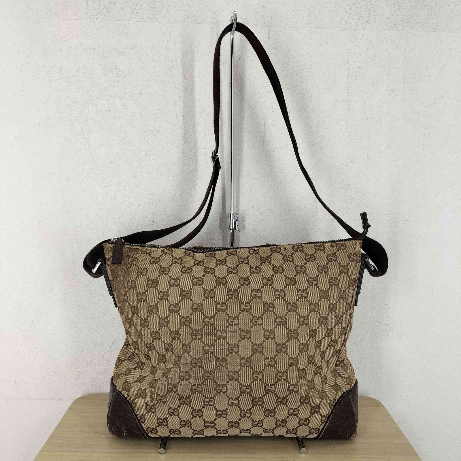 グッチ GUCCI GGキャンバス ショルダーバッグ レディース 表記無
