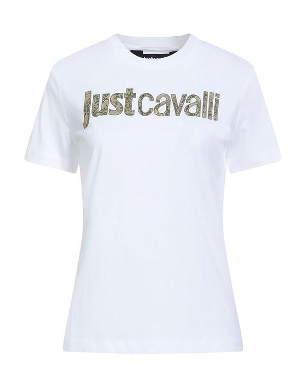 ジャストカバリ レディース トップス Tシャツ JUST CAVALLI Ｔシャツ White ホワイト