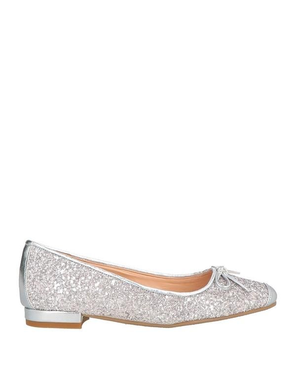 ディバインフォリ レディース シューズ DIVINE FOLLIE バレリーナ Silver シルバー