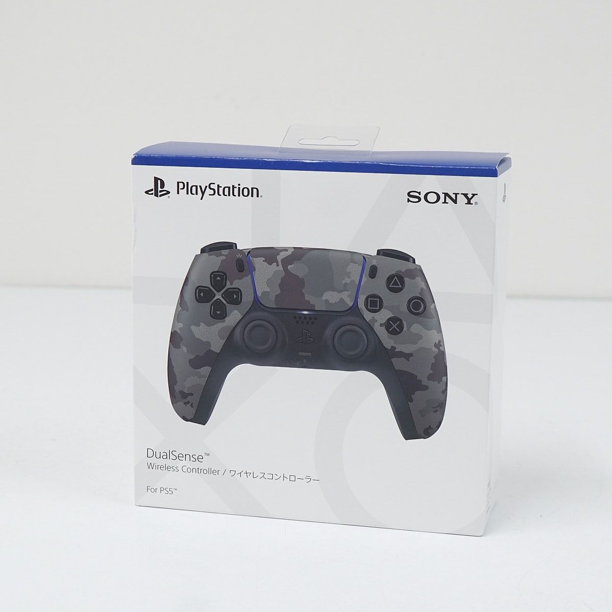 【未開封】SONY PS5 DualSense ワイヤレスコントローラー CFI-ZCT2J06 カモフラージュ柄 純正 ゲーム アクセサリー プレイステーション V2402