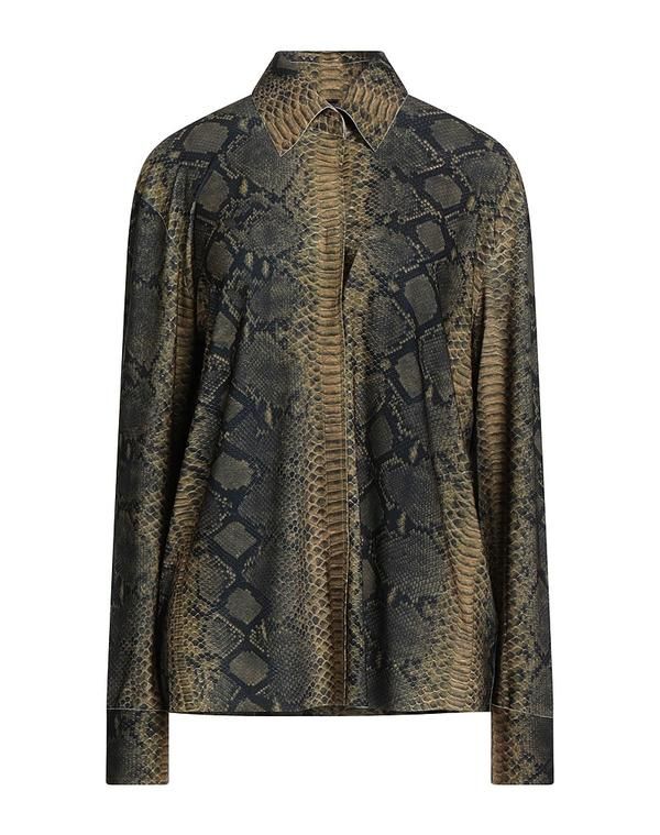 ノーマカマリ レディース トップス シャツ NORMA KAMALI シャツ Military Green グリーン